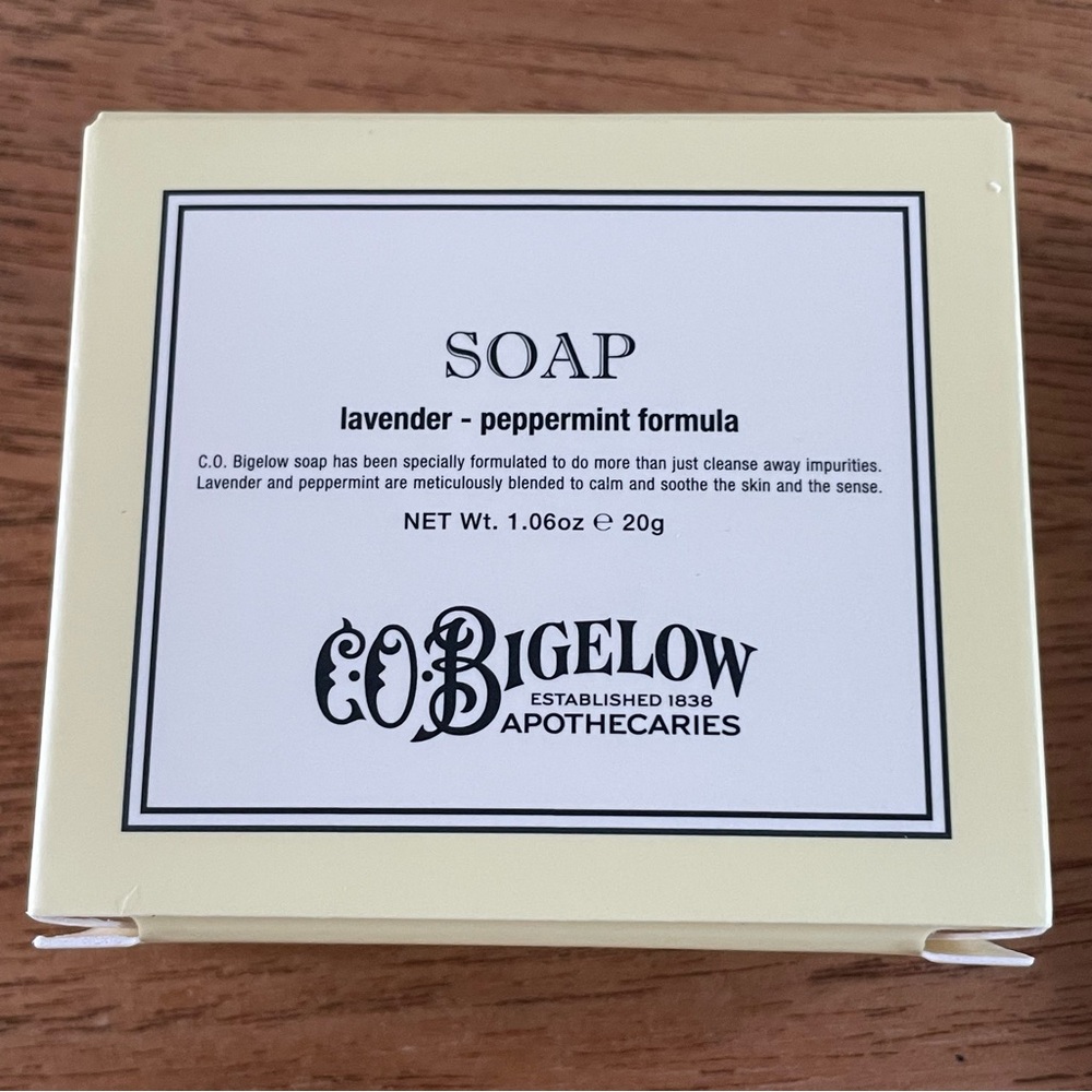 C.O. Bigelow soap and lotion (travel size) - Picture 8 of 8